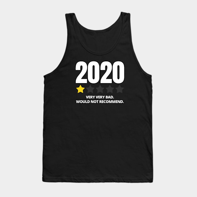 Star Rating 2020 - Would Not recommend Tank Top by zeeshirtsandprints